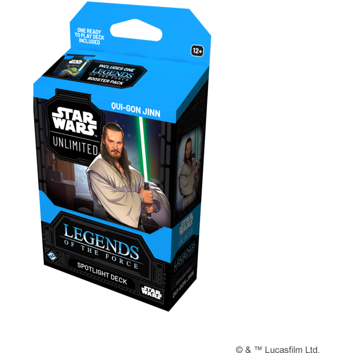 Star Wars Unlimited : Legendes de la Force deck Qui-Gon Jinn en Francais
