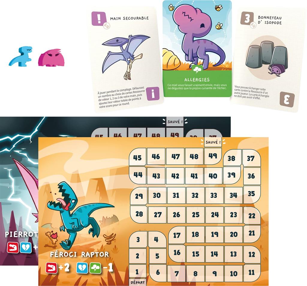 Happy Little Dinosaurs : Extension 5-6 joueurs