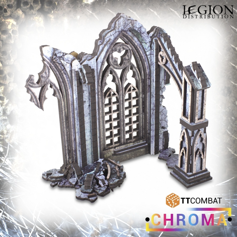 TTCombat - Chroma - Decayed Cathedral Walkway Prépeint