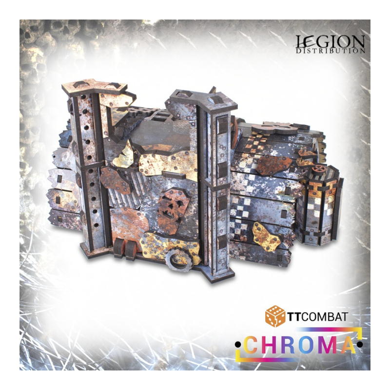 TTCombat - Chroma - Orc Fortafied Barraks Prépeint