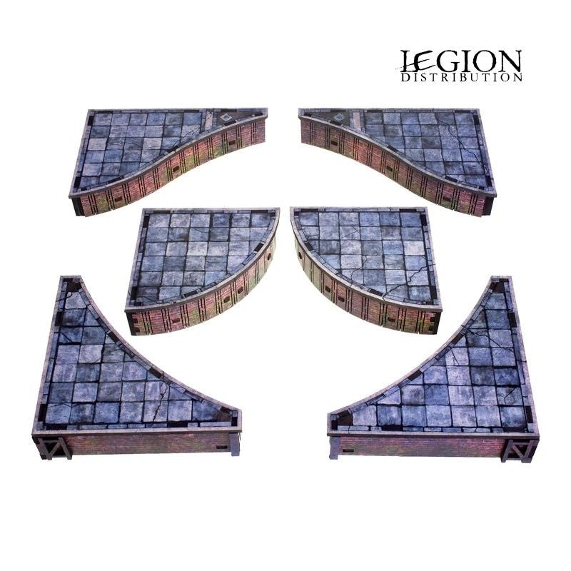 TT Combat - Chroma - Venetian Curved Tiles Prépeint