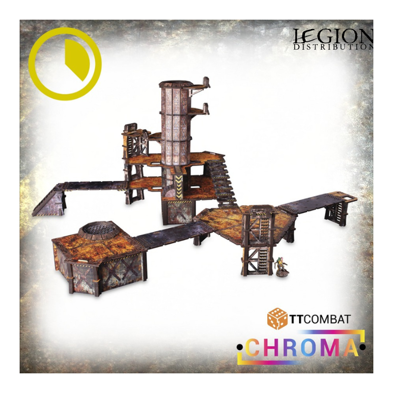 TT Combat - Chroma - Wonderhive Refinery (Yellow) Prépeint