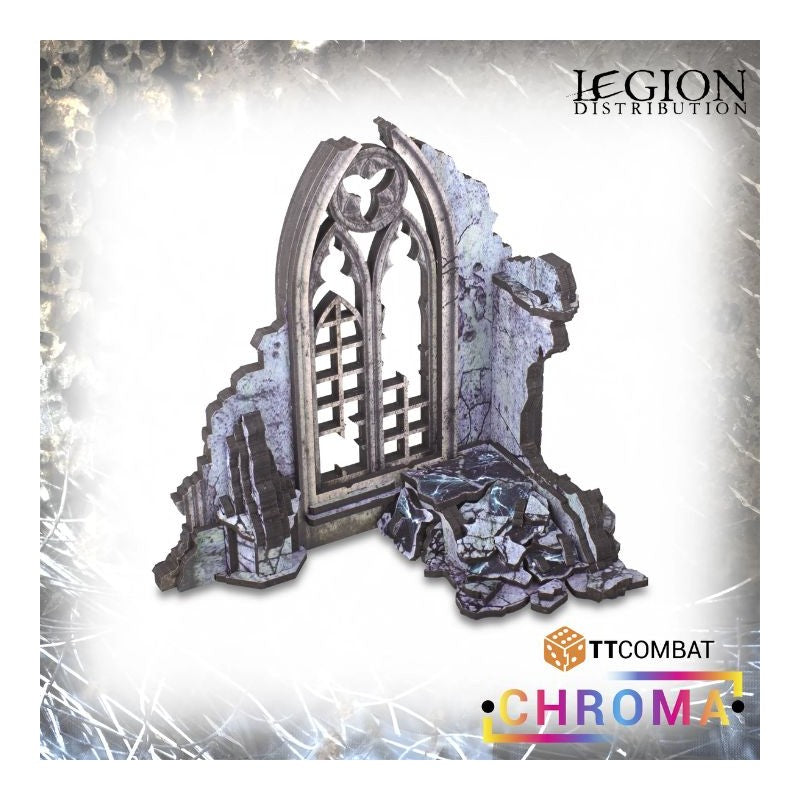 TTCombat - Chroma - Decayed Cathedral Window Pré- peint