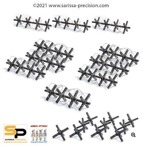 Sarissa Précision Trench System : Barbed Wire