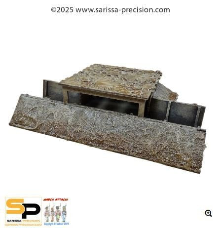 Sarissa Précision Trench System : Trench Observation and Machine Gun Position