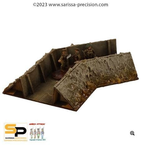 Sarissa Précision Trench System : Trench Angled Corner