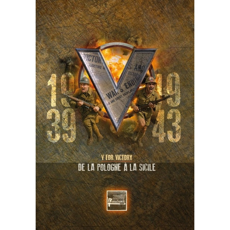 V For Victory - Livre - De la Pologne à la Sicile en Francais