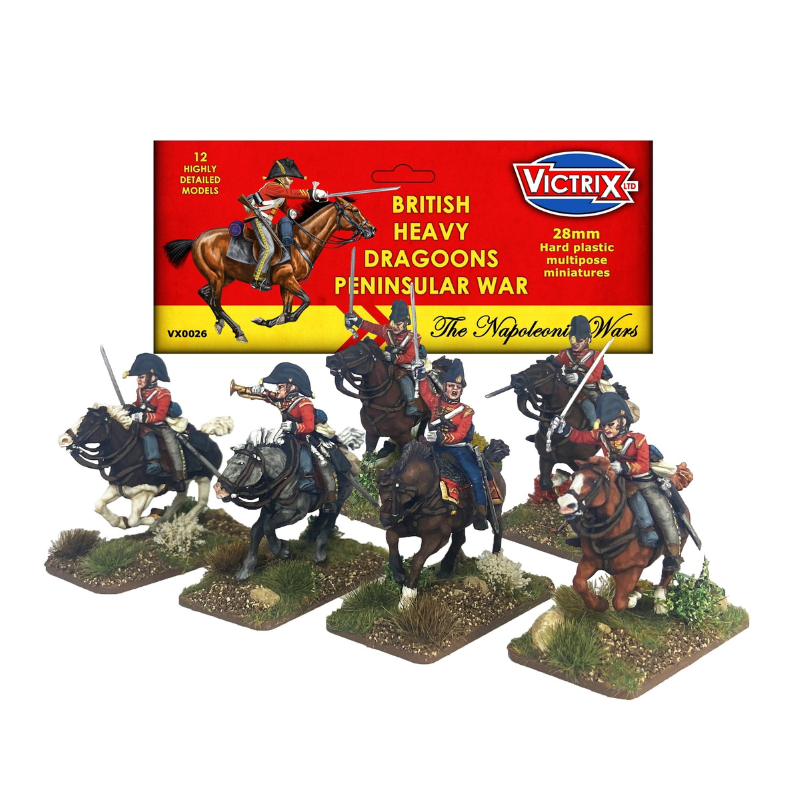Victrix Miniatures 28mm Napoléonienne - British Peninsular Heavy Dragoons