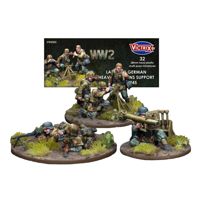 Victrix Miniatures 28mm 2nd Guerre mondiale - German Heavy Weapons Support