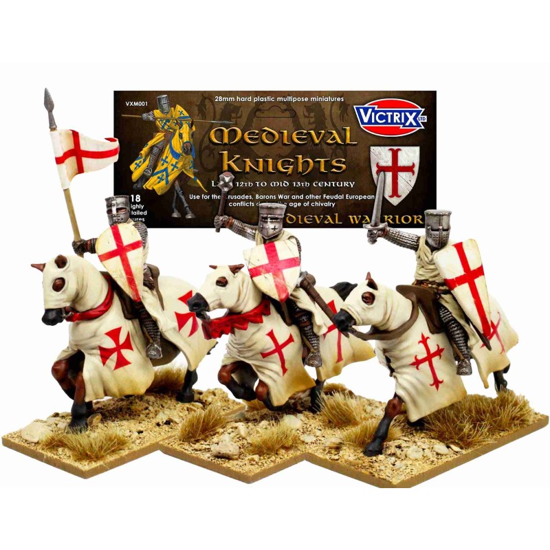 Victrix Miniatures 28mm Médiéval - Medieval Knights