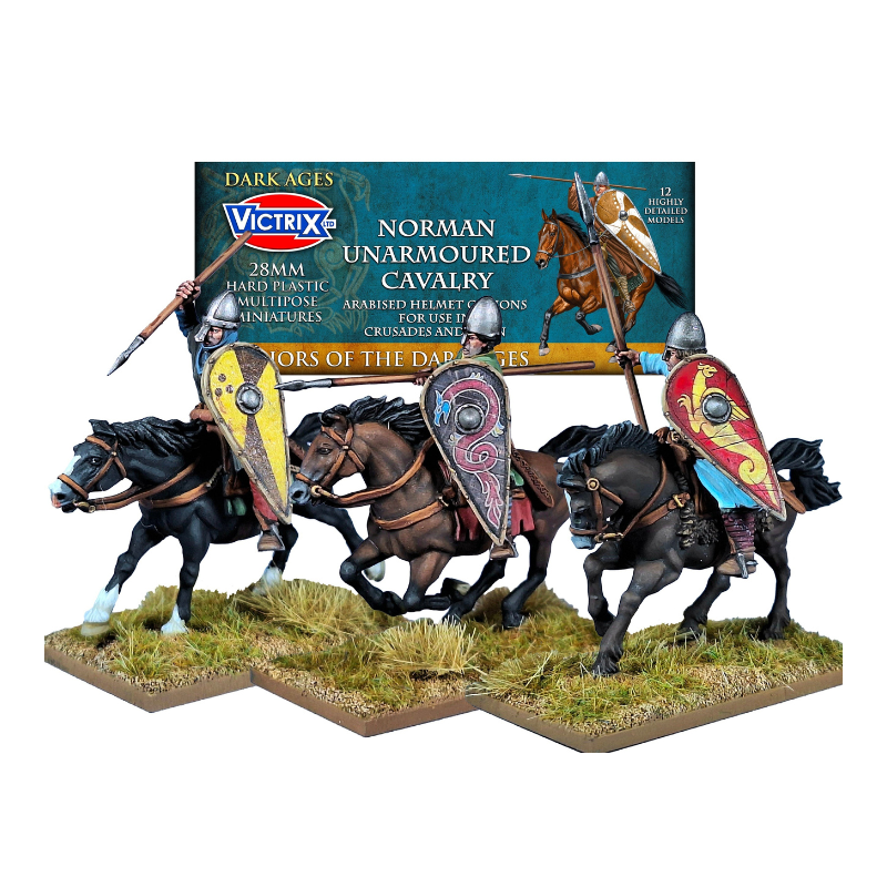 Victrix Miniatures 28mm Moyen Âge - Norman Unarmoured Cavalry