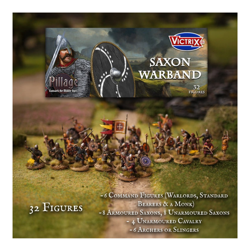 Victrix Miniatures 28mm Moyen Âge - Saxon Warband