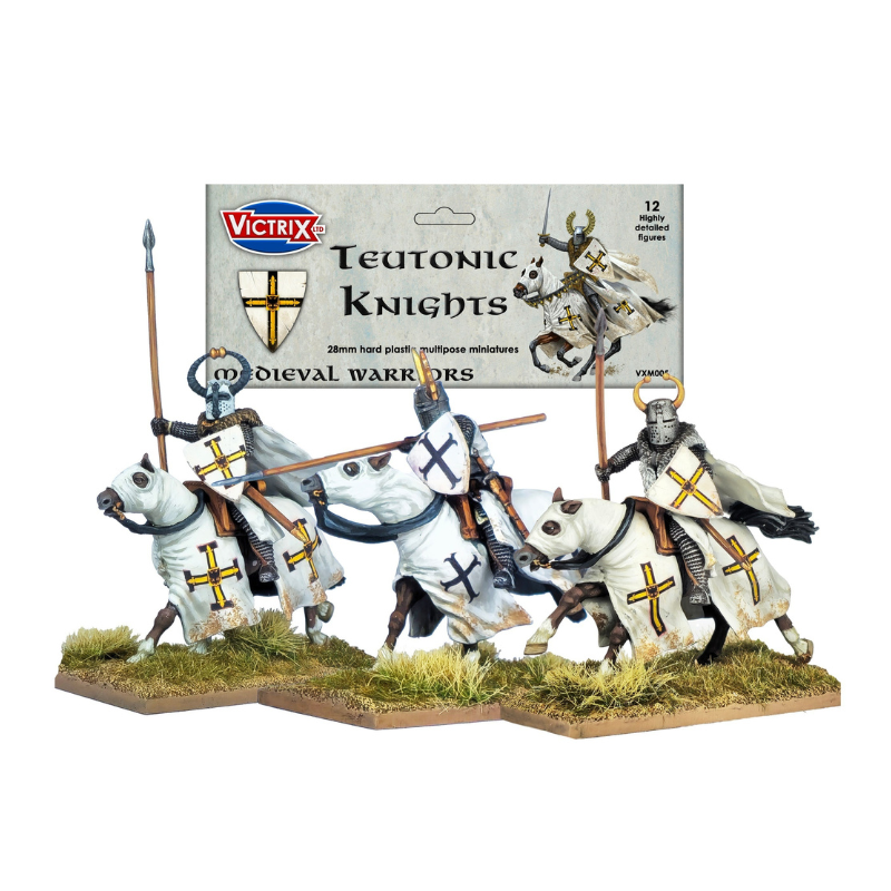 Victrix Miniatures 28mm Médiéval - Teutonic Knights (Ordensstaat))