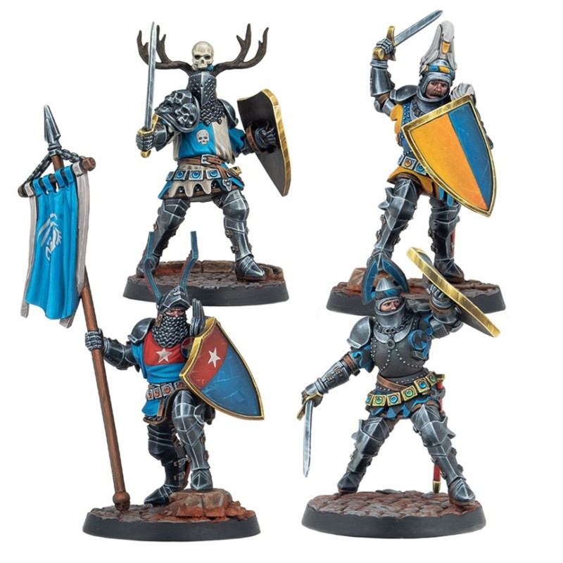 Warcrow : Feudom - Foot Knights (FR + ENG)
