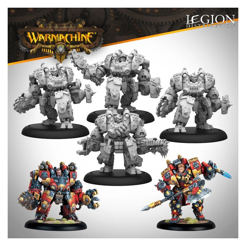 Warmachine: Khador Annihilators Command Cadre