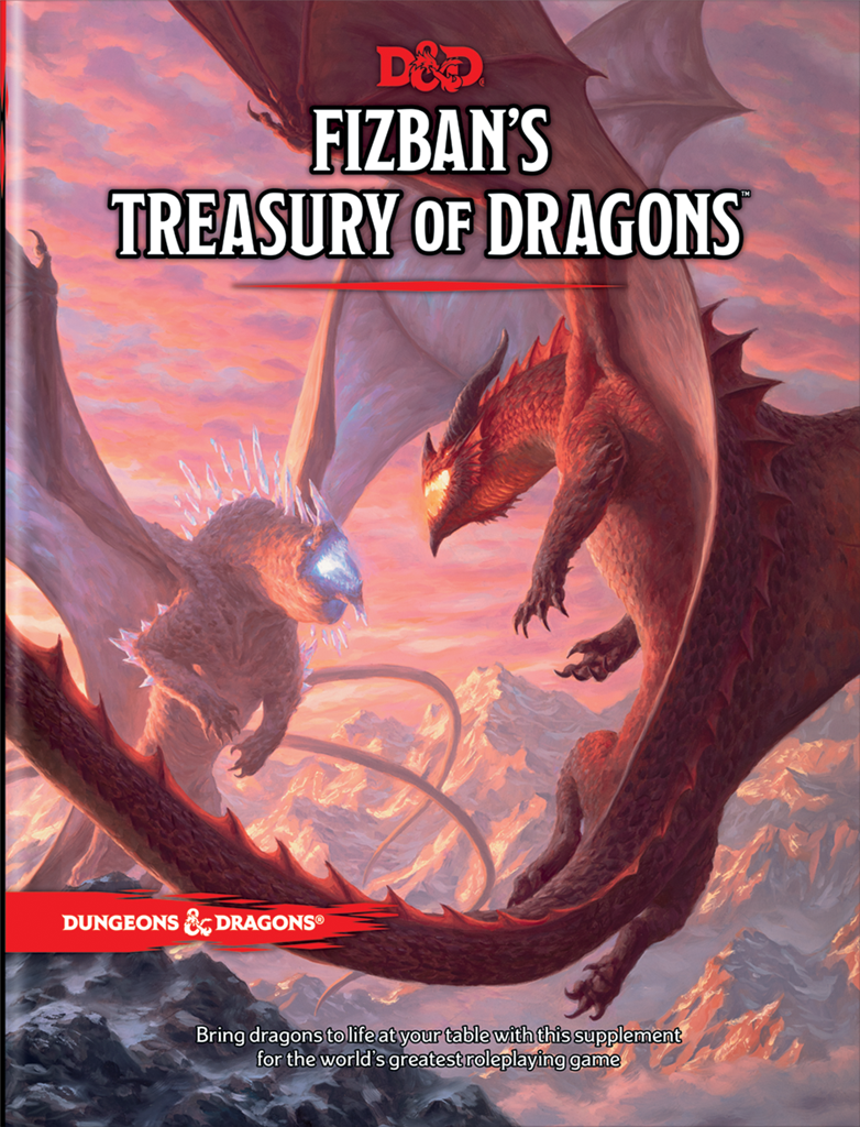 Dungeons & Dragons : Fizbans Treasury of Dragons en Anglais