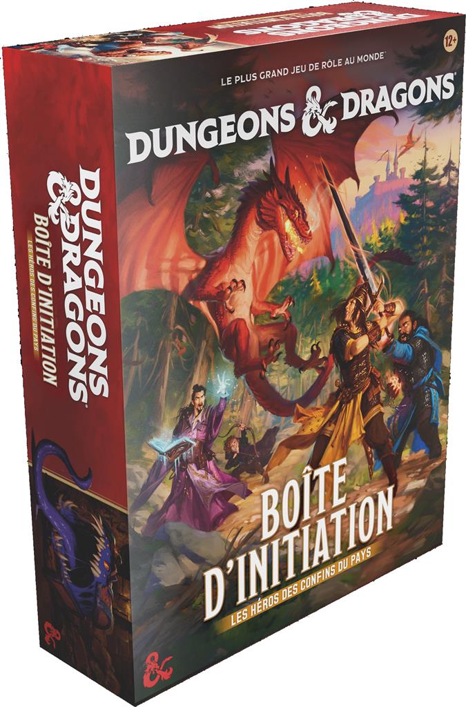 Dungeons & Dragons 5: Boite d'initiation les Héros des confins du Pays en Francais