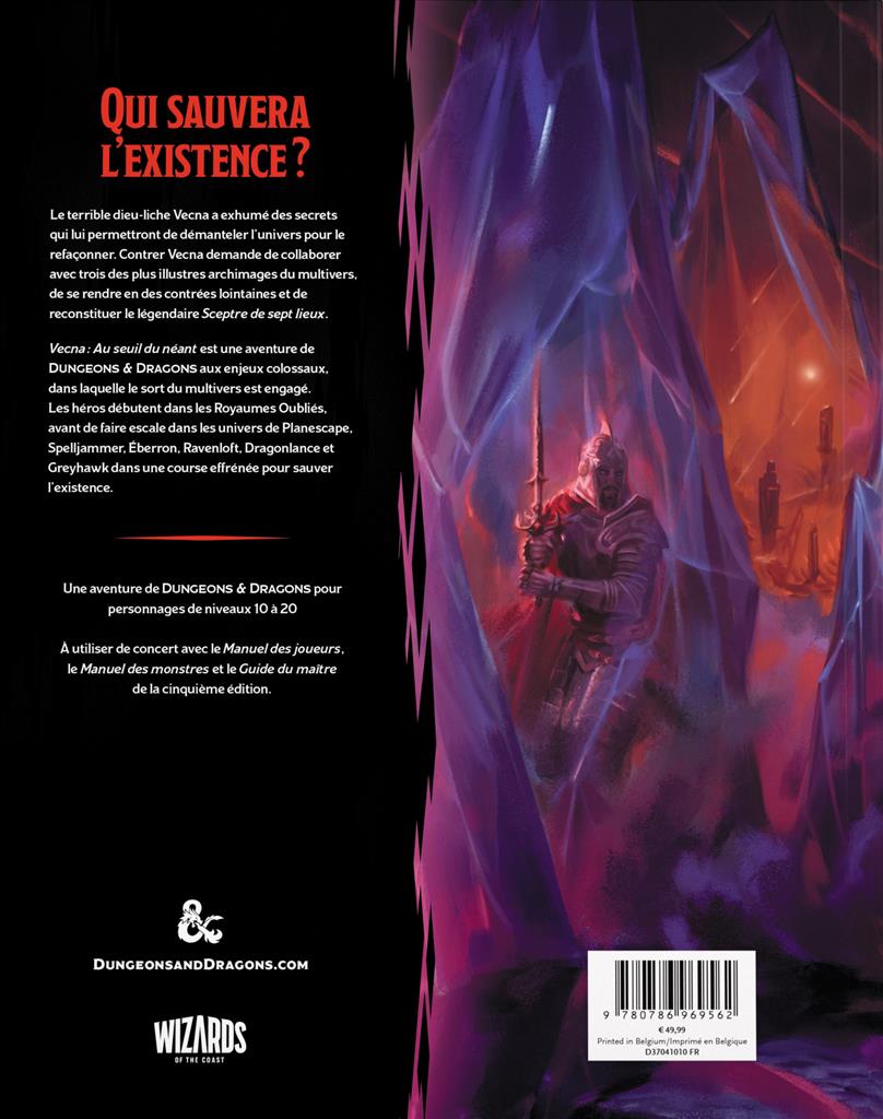 Dungeons & Dragons 5 : Vecna : Au seuil du néant