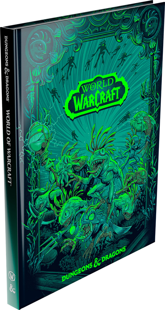 Dungeons & Dragons 5: World of Warcraft Alternate art cover (sortie le 09 novembre 2026)