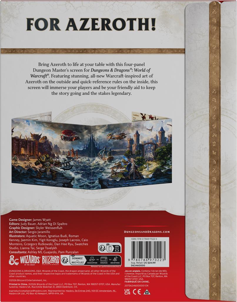 Dungeons & Dragons 5: World of Warcraft Screen (sortie le 09 novembre 2026)