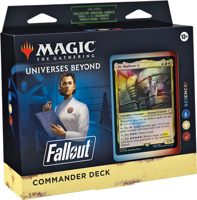 Magic The Gathering : Fallout Commander Science ! en Anglais