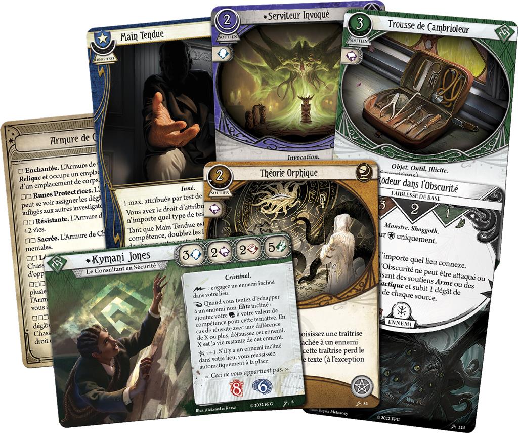 Horreur à Arkham : Le Jeu de Cartes : Les Clefs Écarlates (Investigateurs)