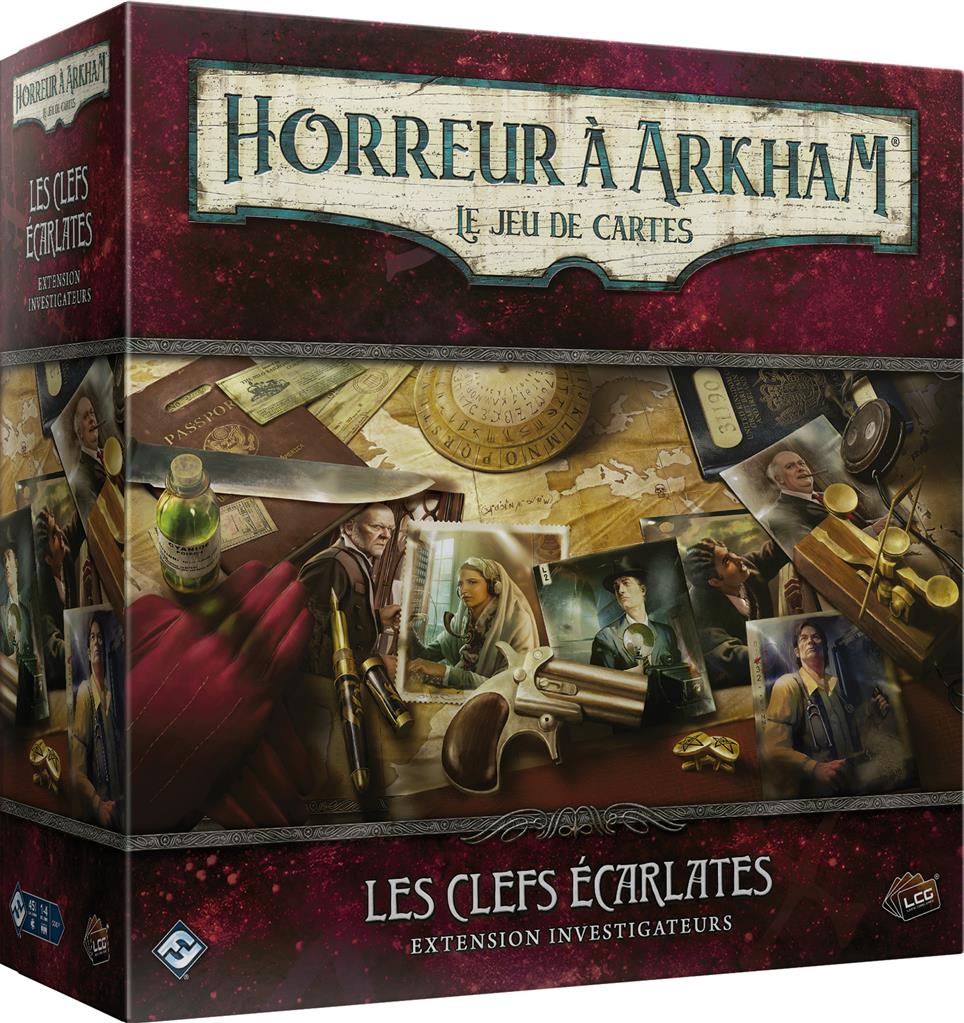 Horreur à Arkham : Le Jeu de Cartes : Les Clefs Écarlates (Investigateurs)