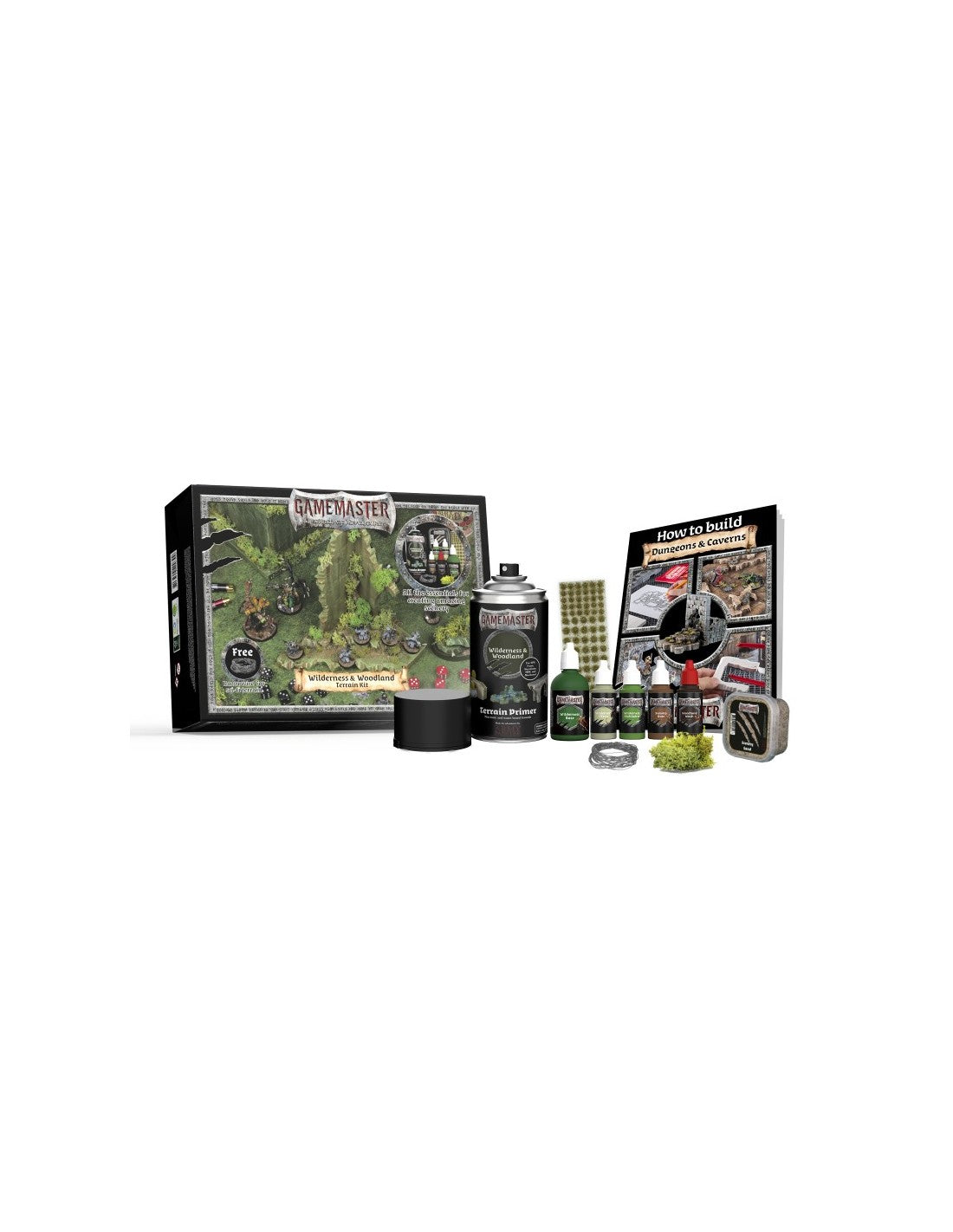 Army Painter GameMaster : Kit de Terrain Étendues Sauvages & Forêts