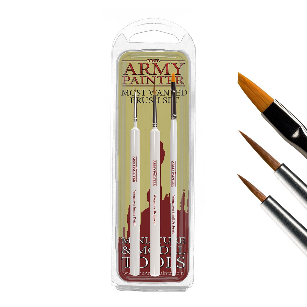 Army Painter - Pinceaux - Most Wanted Brush Set (Pinceaux)