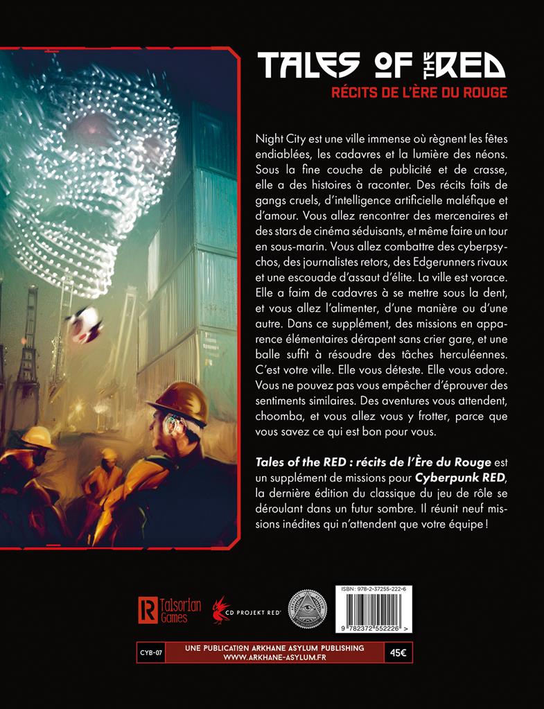 Cyberpunk Red : Tales of the Red