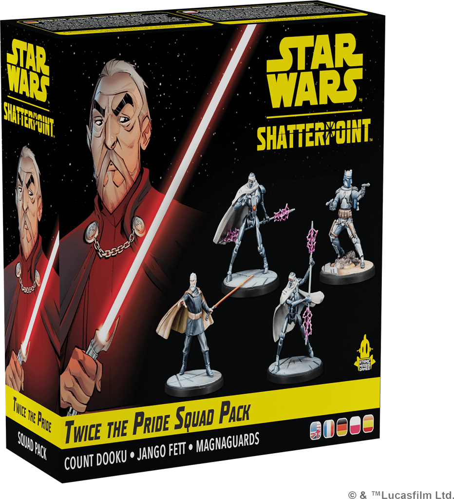 Boîte du set d'escouade Plus dure sera la chute (Twice the Pride) – Star Wars Shatterpoint