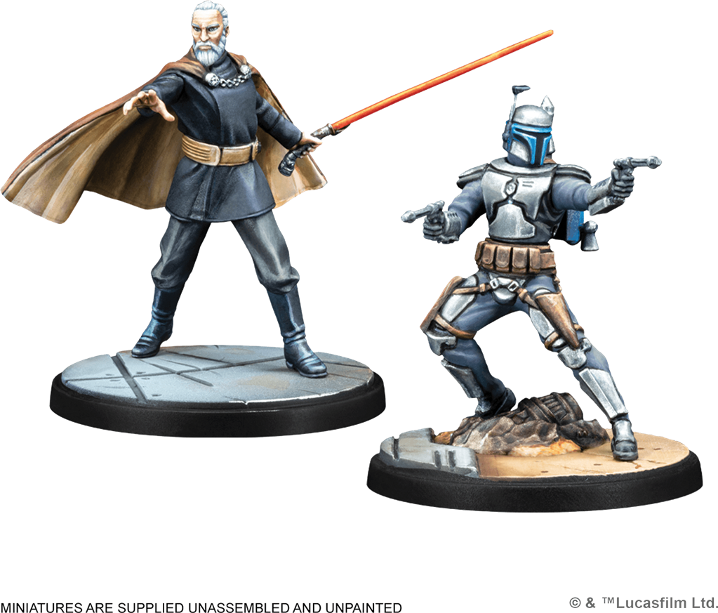 Figurines Plus dure sera la chute (Twice the Pride) – Star Wars Shatterpoint à peindre
