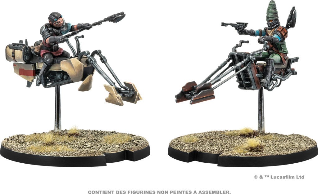 Star Wars Légion : Pilotes de Swoop (Extension d'Unité)