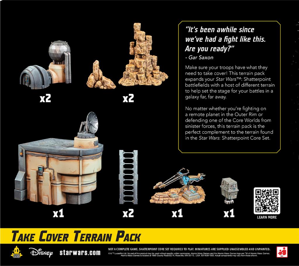 Éléments de terrain Set de terrain à couvert (Take Cover) – Star Wars Shatterpoint