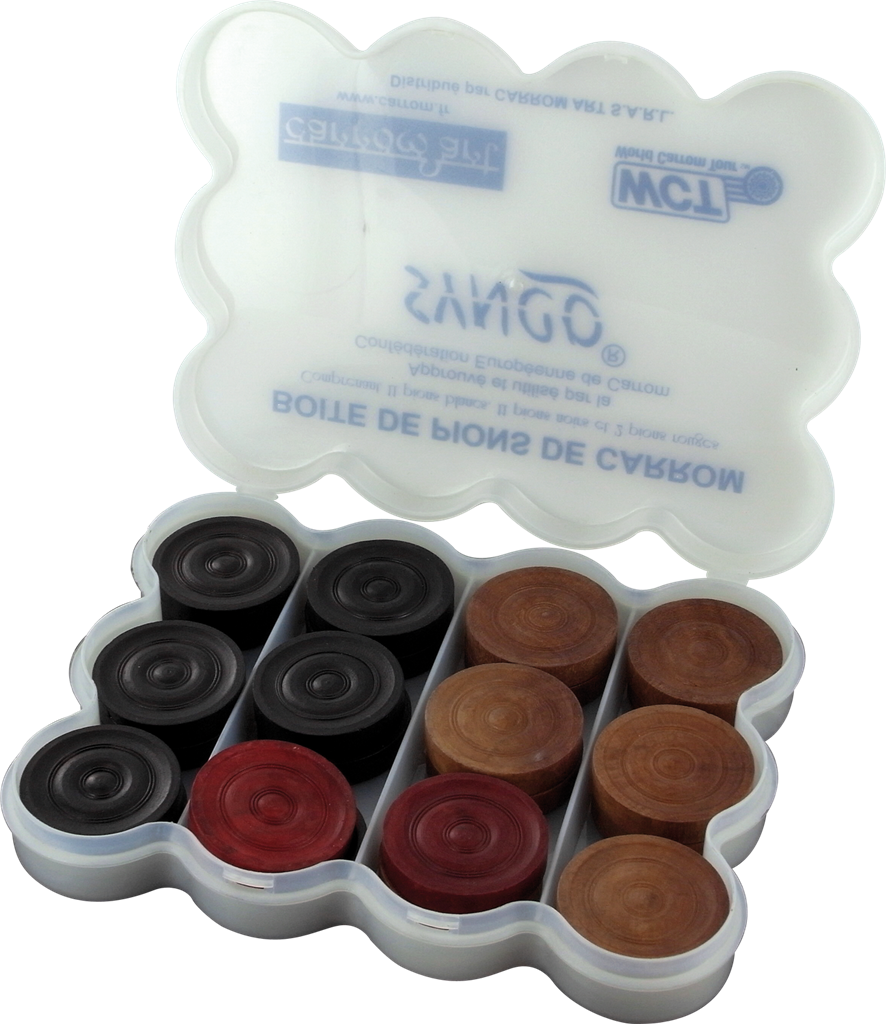 Carrom : Set de 24 pions