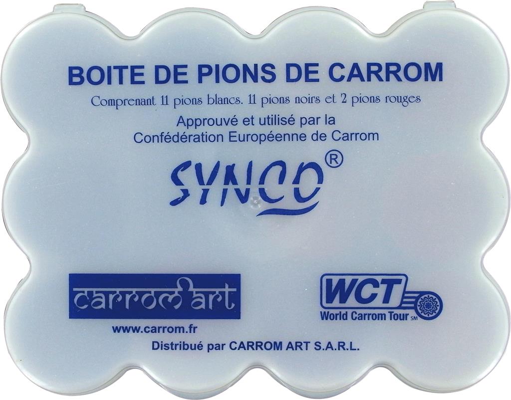 Carrom : Set de 24 pions
