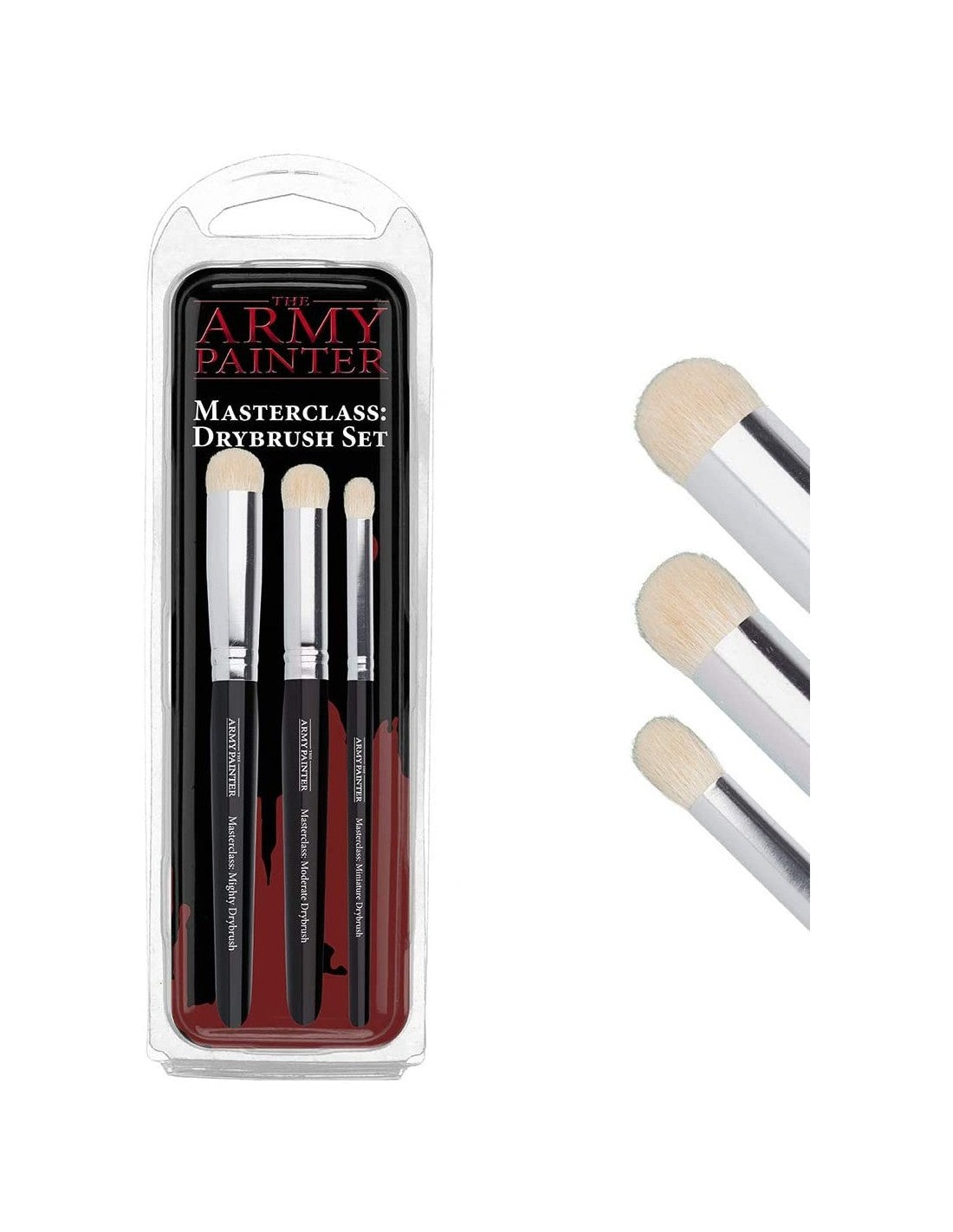 Army Painter - Pinceaux - Mega Brush SetMasterclass Drybrush Set (Pinceaux)