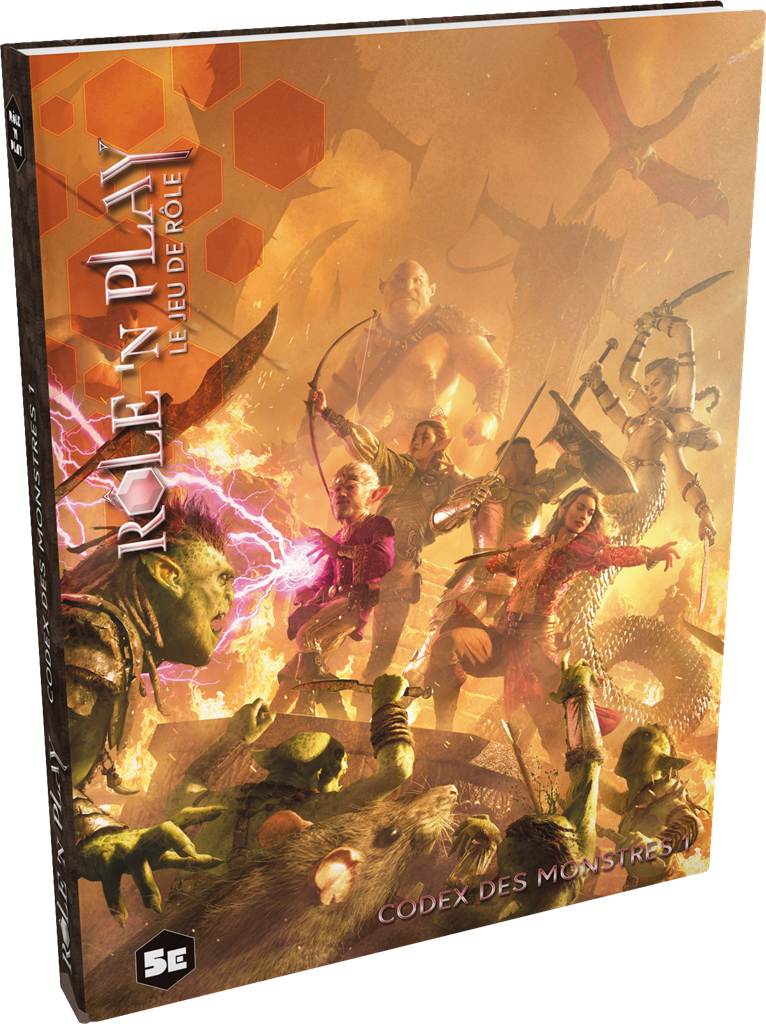 Rôle'n Play : Codex des monstres volume 1