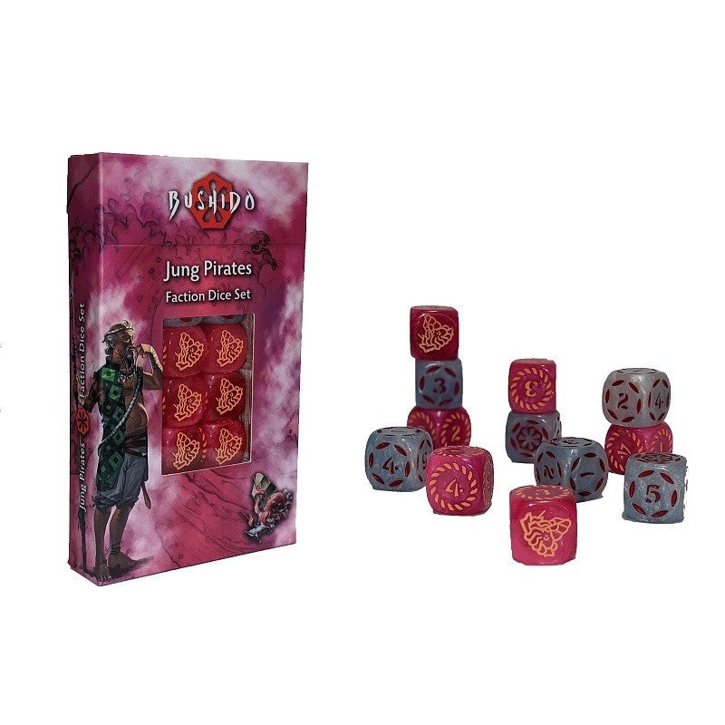 Bushido Pirates de Jung - Dés de Faction