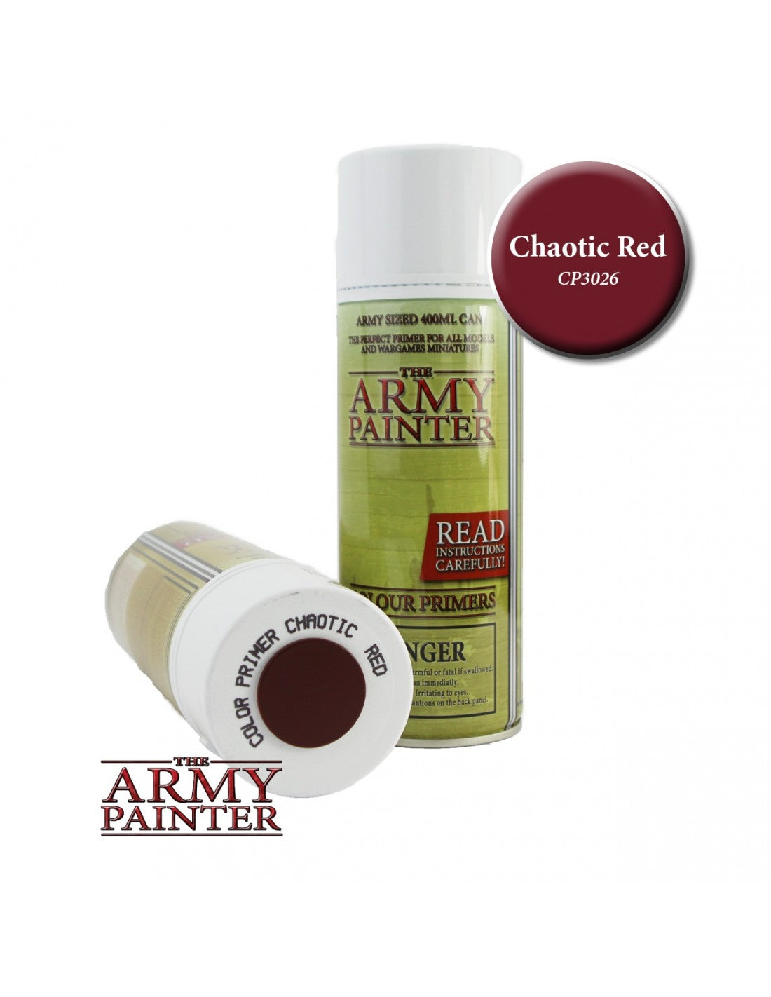 Army Painter - Bombes de sous-couche - Chaotic Red