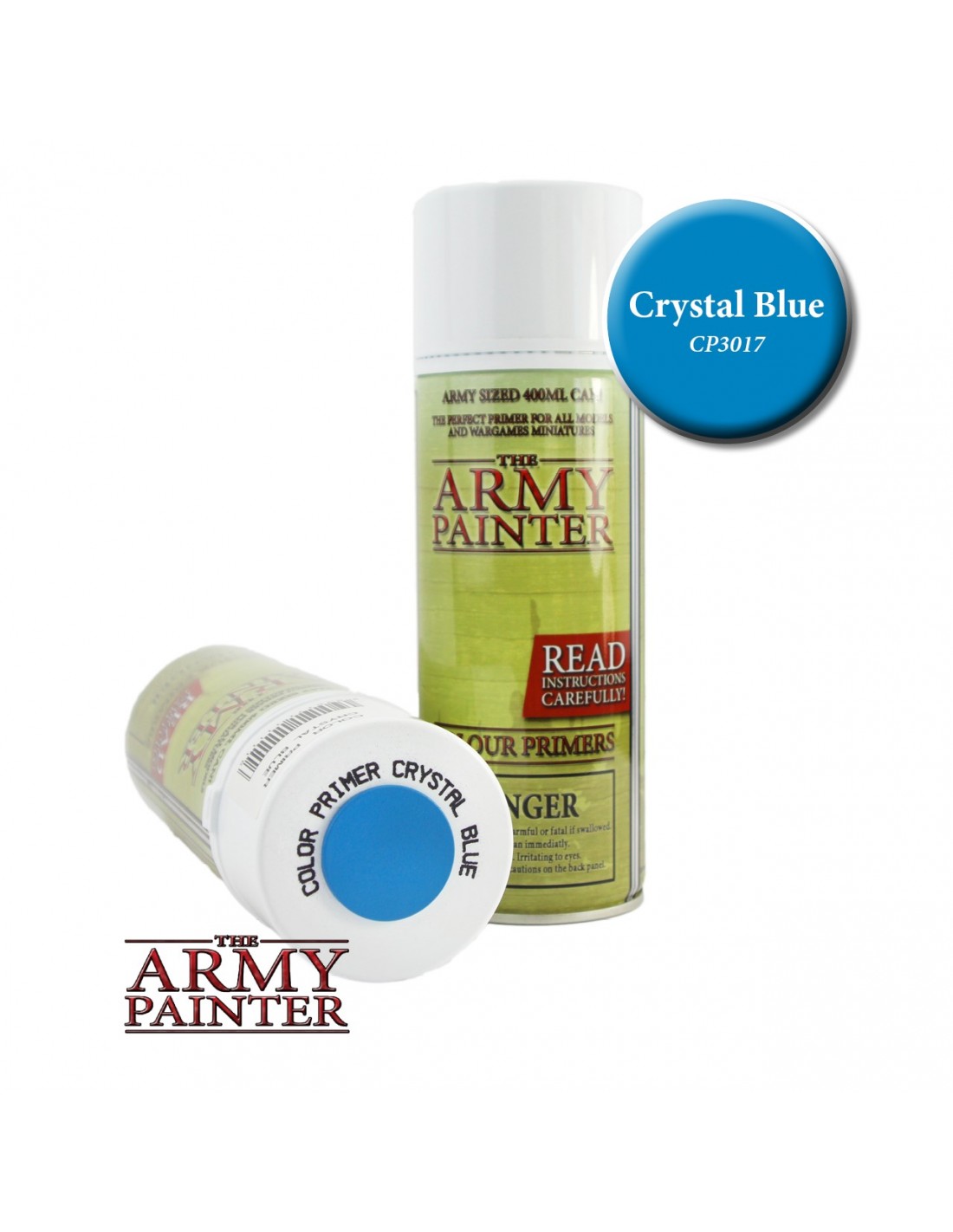 Army Painter - Bombes de sous-couche - Crystal Blue