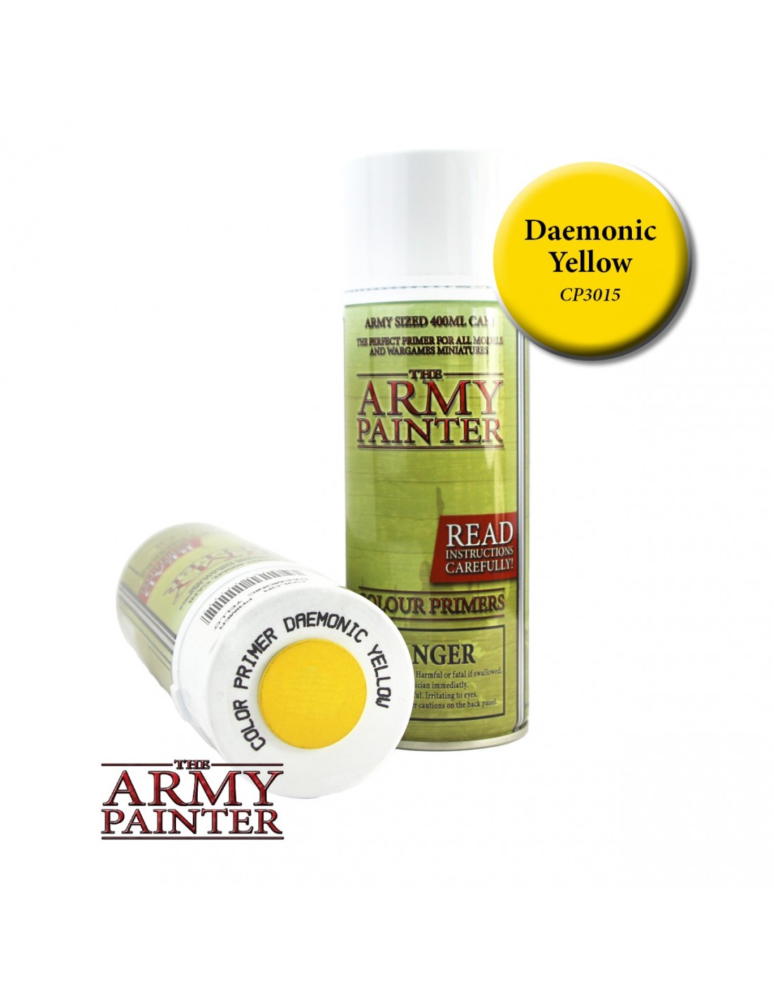 Army Painter - Bombes de sous-couche - Daemonic Yellow