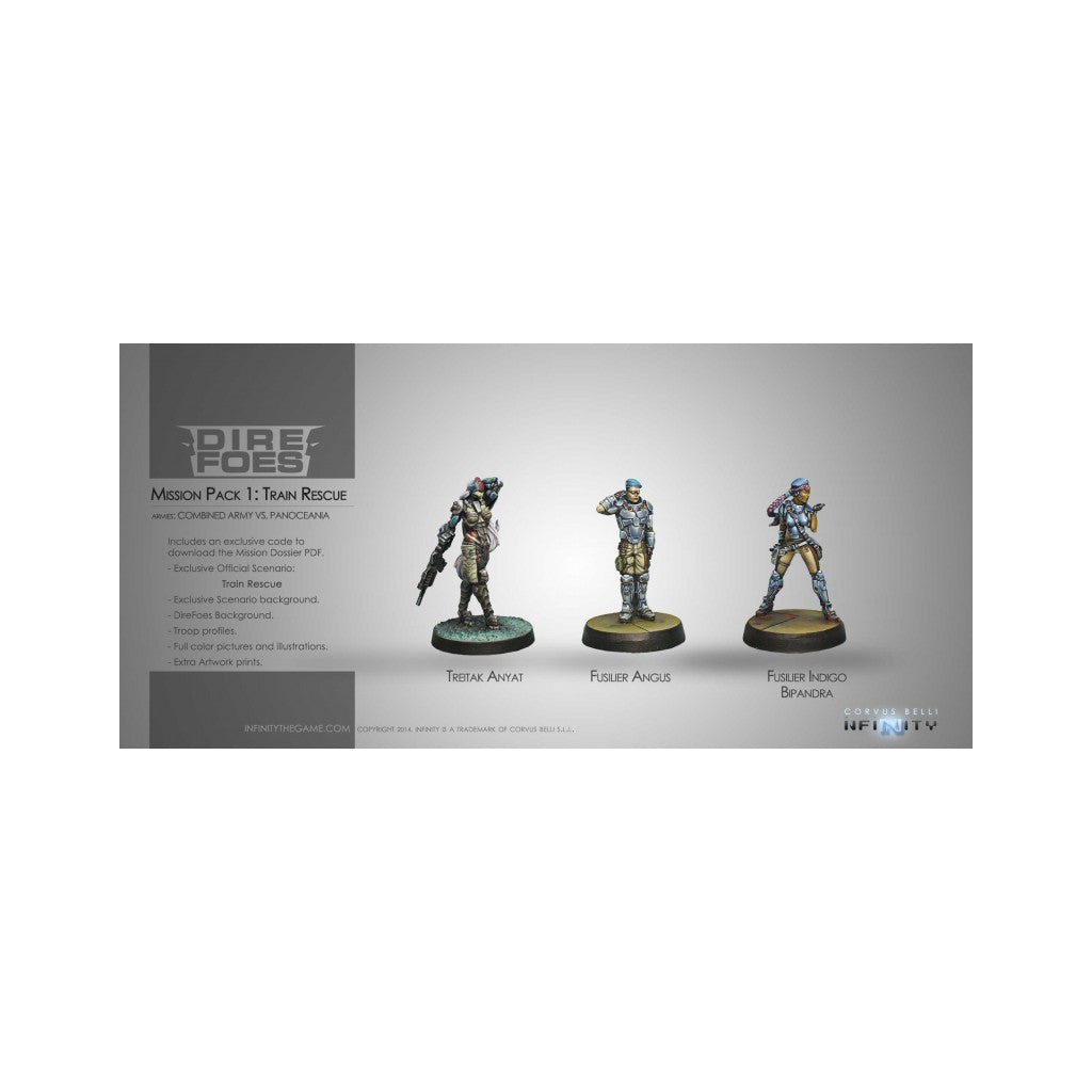 Infinity - Dire Foes Mission Pack 1 Train Rescue (EN STOCK)(SOLDES D'HIVER 2026)