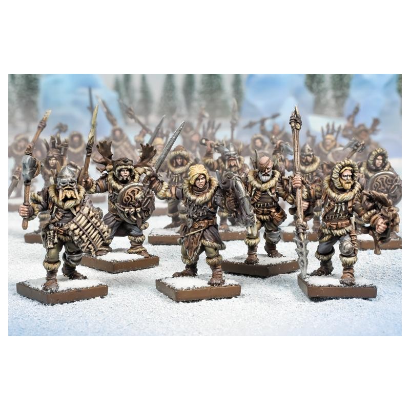 Kings of War Alliance du Nord - RÉGIMENT D'HOMMES DES CLANS