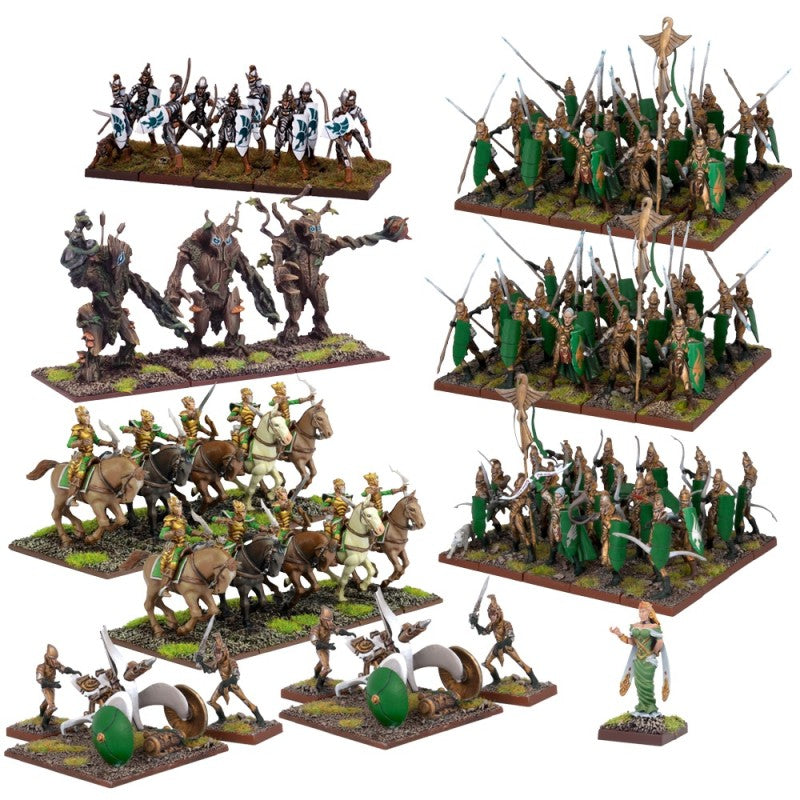 Kings of War Elfes - MÉGA ARMÉE