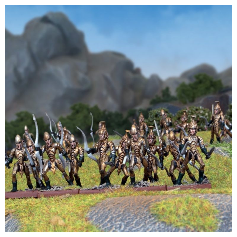 Kings of War Elfes - RÉGIMENT DE SENTINELLES