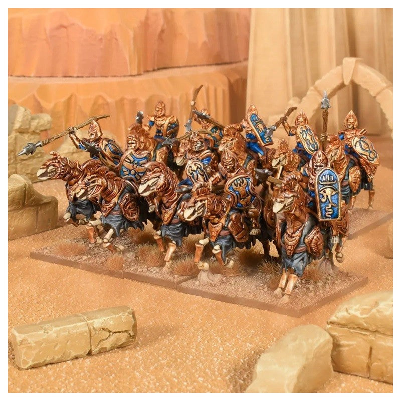 Kings of War Empire de Poussière -RÉGIMENT DE REVENANTS MONTÉS