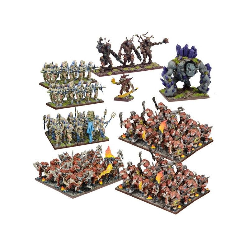 Kings of War Forces de la Nature -MÉGA ARMÉE