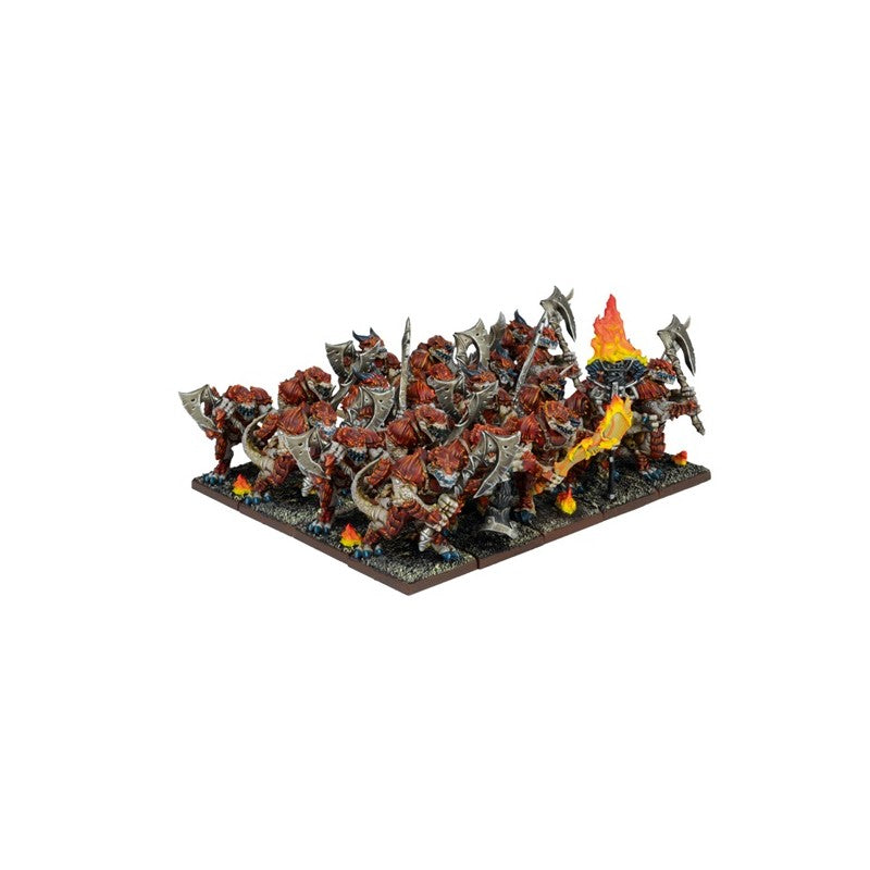 Kings of War Forces de la Nature -RÉGIMENT DE SALAMANDRES