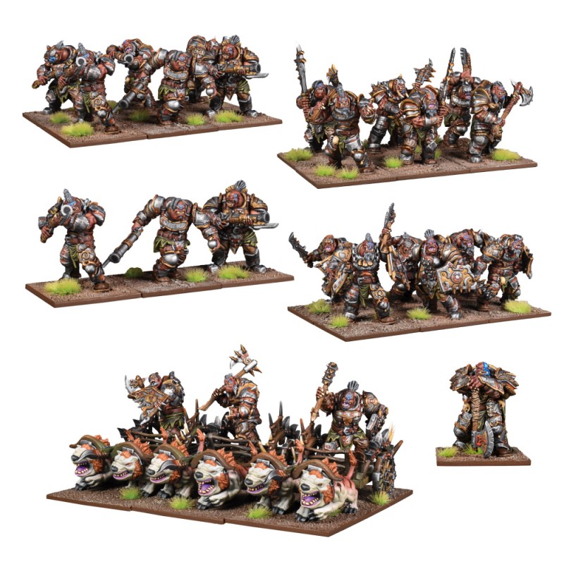 Kings of war ogres - MÉGA ARMÉE